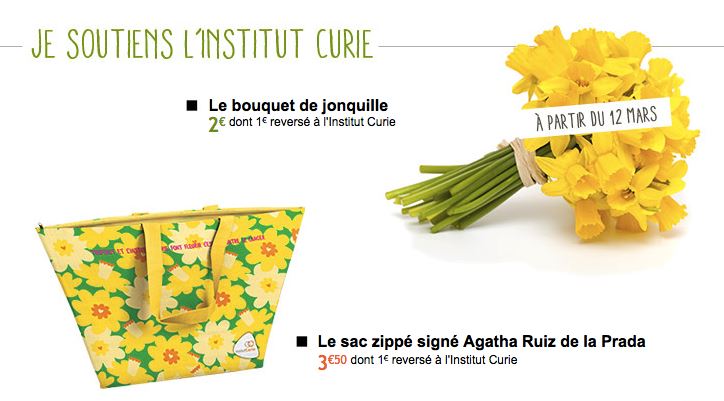 Une jonquille pour Curie - Semaine solidarit contre le cancer ...  